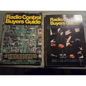 Vintage Radio Control Buyers Guide 7th & 10th Edition RC Catalog Books Lot of 2